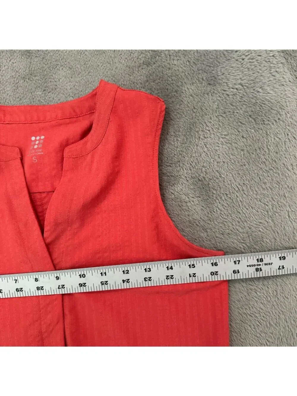 Title Nine Speed Racer Tunic Dress SMALL Coral Tennis Athleisure Sleeveless - Picture 5 of 6